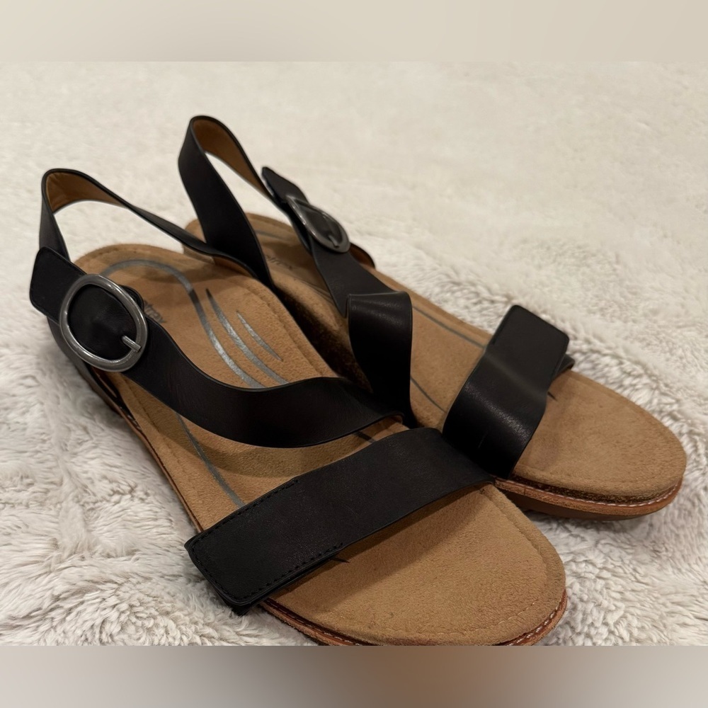 **Aetrex Tamara Cork Sandals – Women’s Size 10, Orthopedic Comfort**